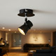 1 Light Spotlight 35W IP20 GU10 140mm Black 1 Light Spotlight 35W IP20 GU10 140mm Black
